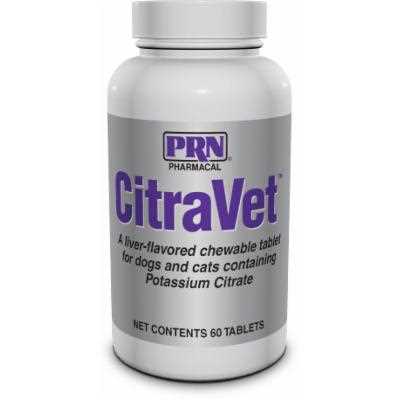 Potassium Citrate 60 Ct For Dogs & Cats S5930