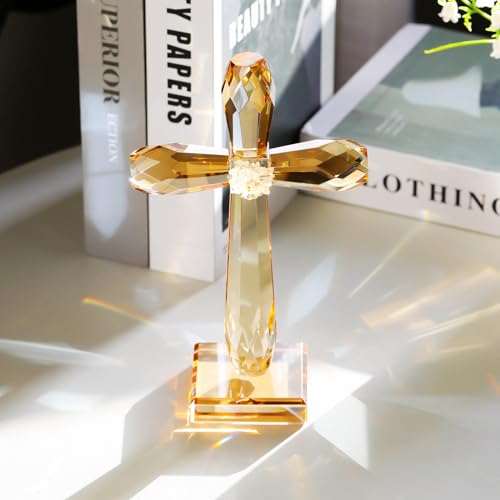 Crystal Standing Cross Decor B545200