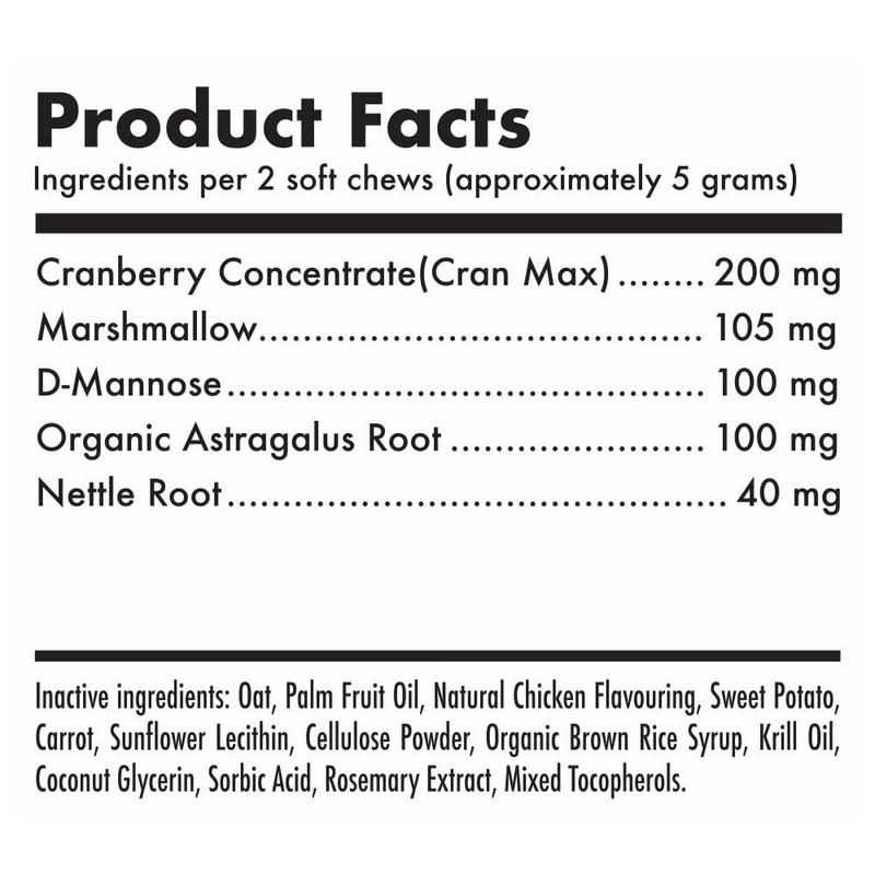 Cranberry UTI Chews for Dogs A7478