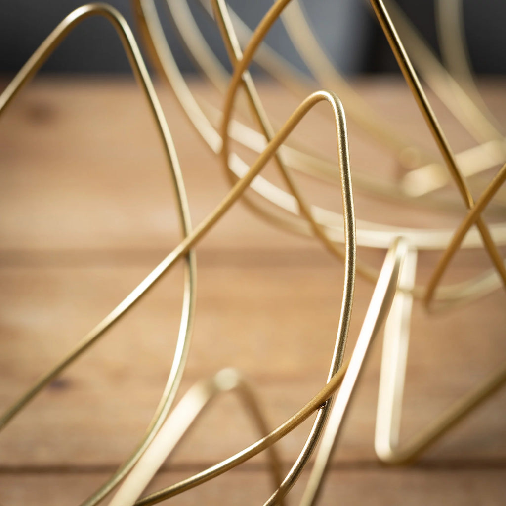 Gold Metal Bowl Set of 2 L438585