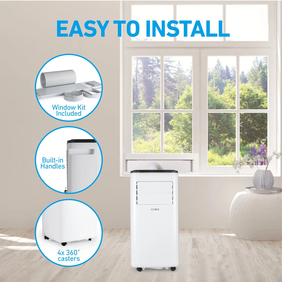 Portable Air Conditioner 6,100 BTU 3-in-1 AC Unit W674