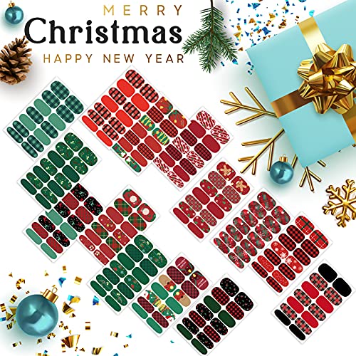 Holiday Nail Art Stickers Variety Pack V305