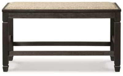 Counter Height Dining Bench Antique Black N78410