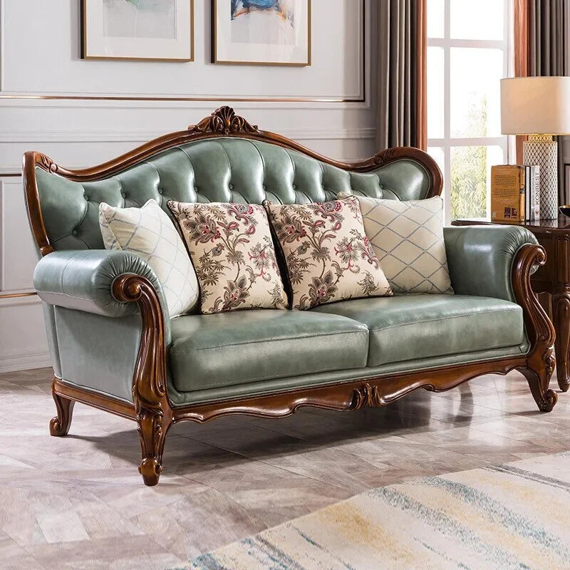 American Leather Solid Wood Sofa S7625