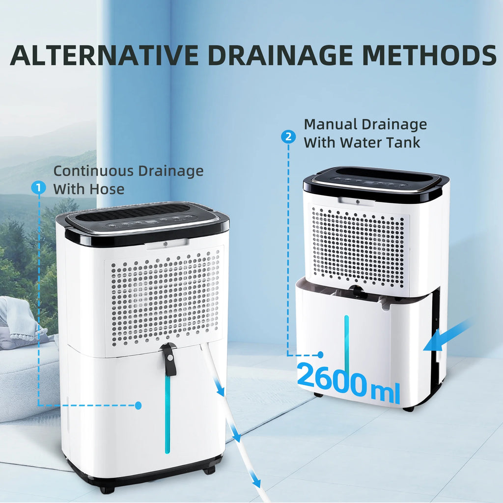 22 Pints Dehumidifier with Drain Hose J803