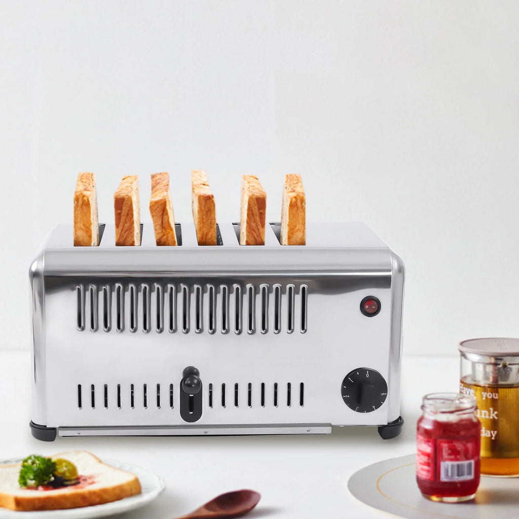 Commercial Stainless Steel Electric 6 Slice Toaster X47478