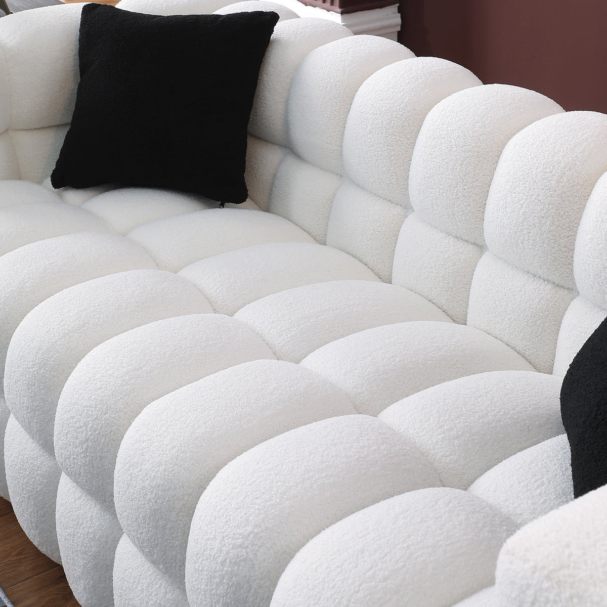 White 3+2 Sofa Set G1328
