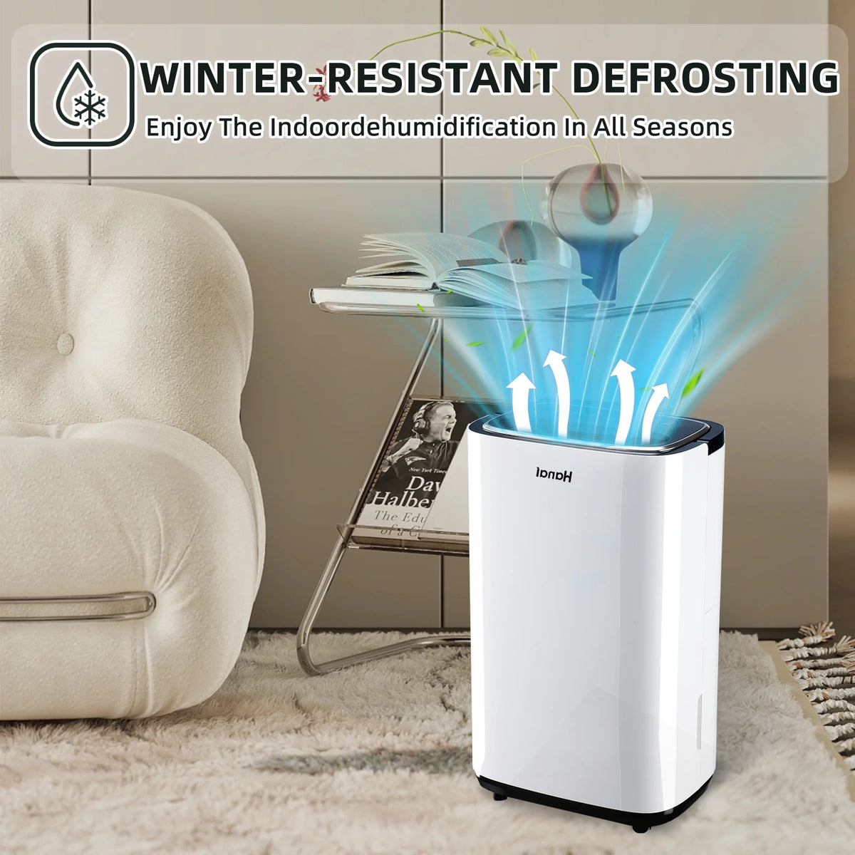 22 Pints Dehumidifier with Drain Hose J803