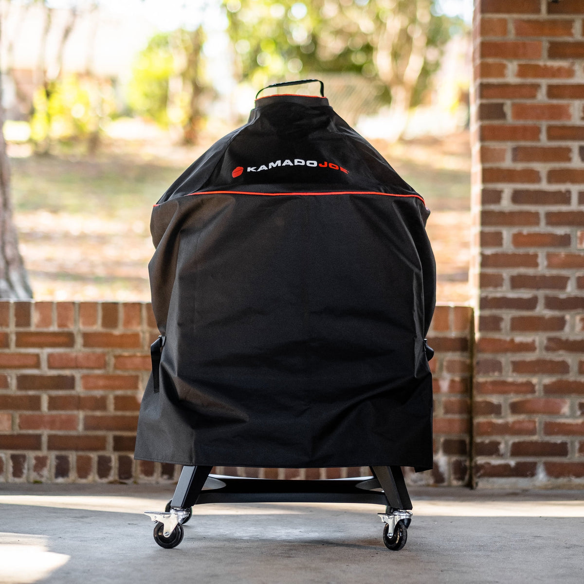 22 in. Charcoal Grill Cover in Black R825736