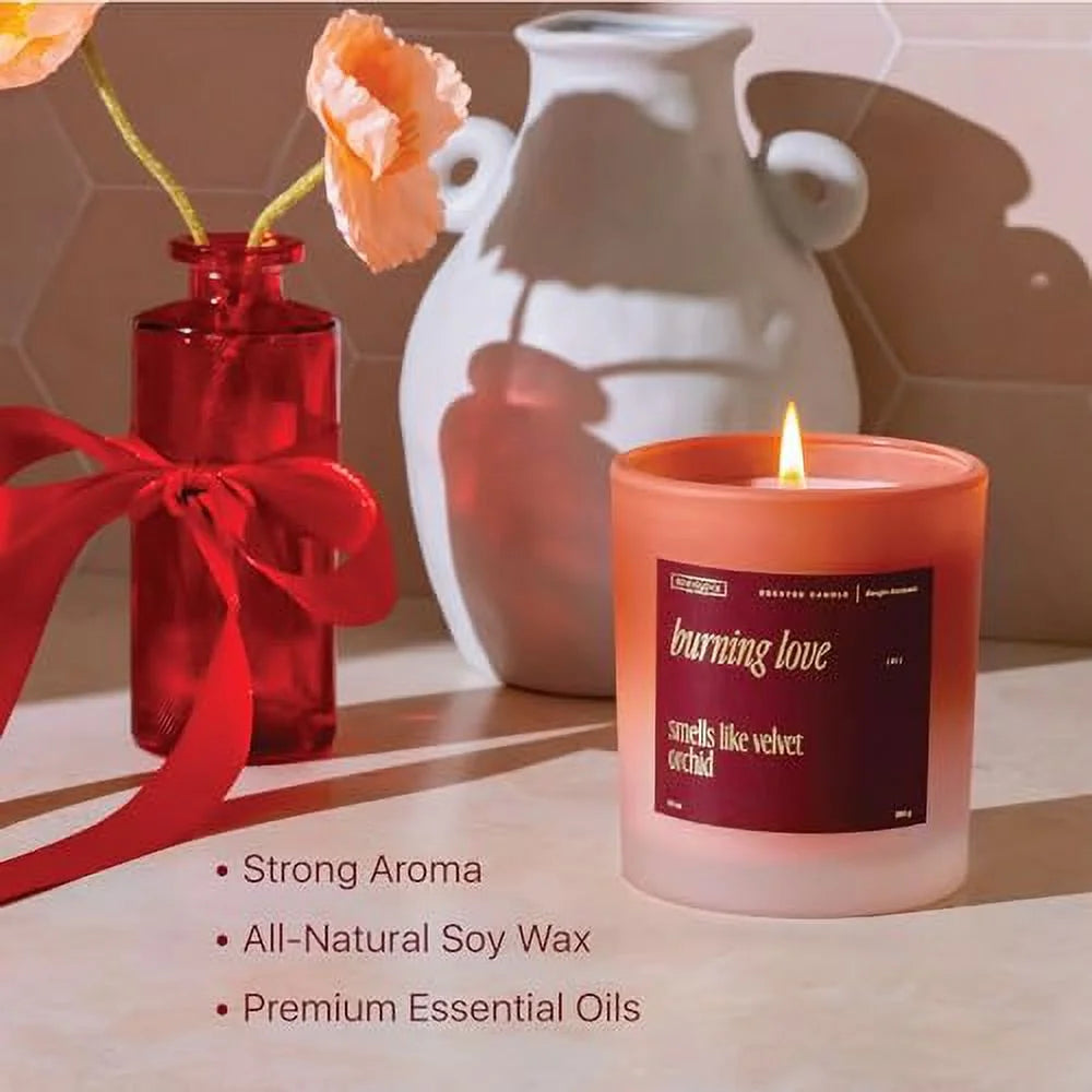 Scented Soy Candle Velvet Orchid X461