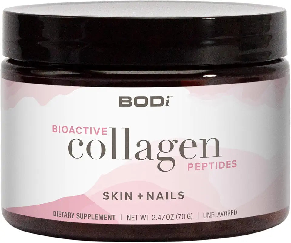 Bioactive Collagen Peptides Powder, Type I & III, Gluten-Free, Unflavored, 2.47 oz N4905