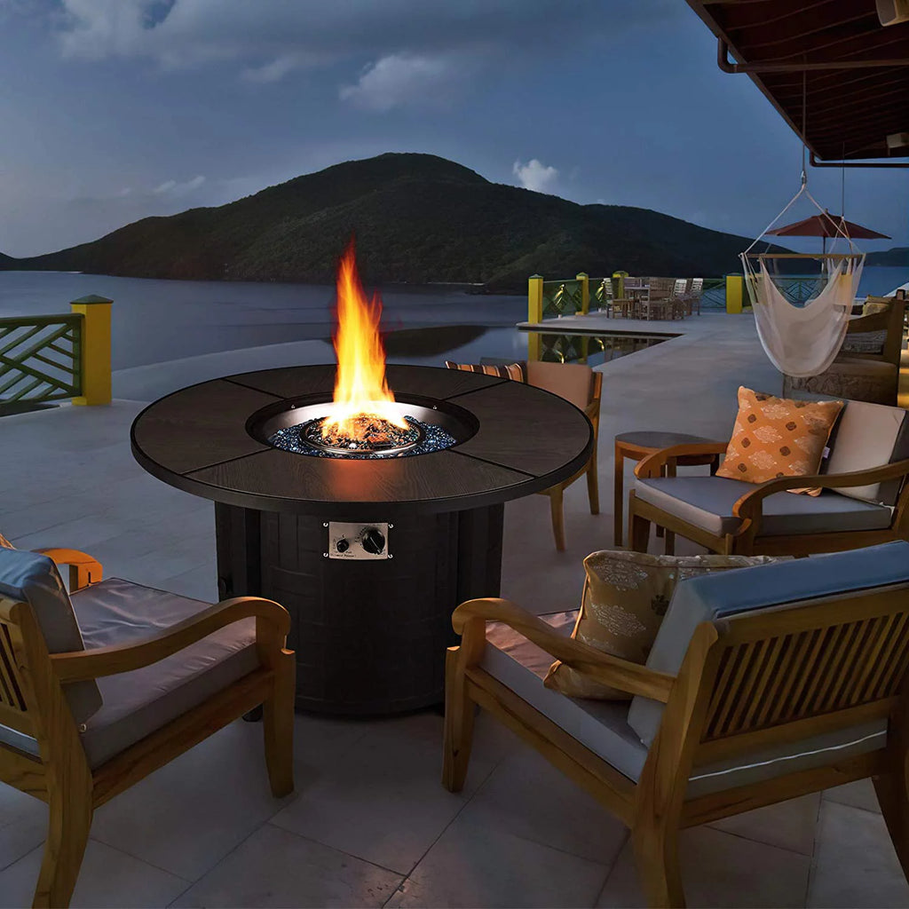 42" Round 50000 BTU Propane Fire Pit Table U632