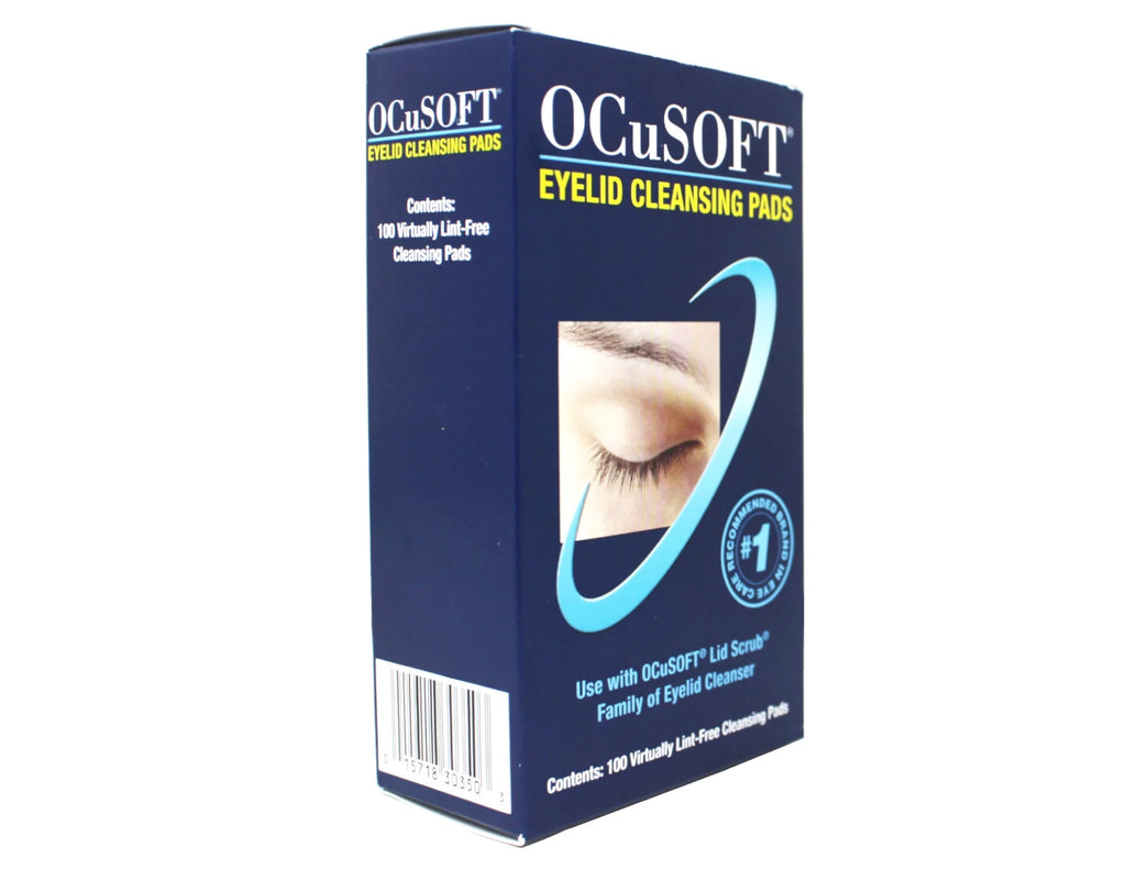Eye Lid Cleansing Pads, 100 Ea, 6 Pack I665627