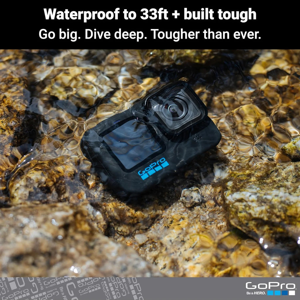 Waterproof Action Camera with Front LCD & Touch Rear Screens K622