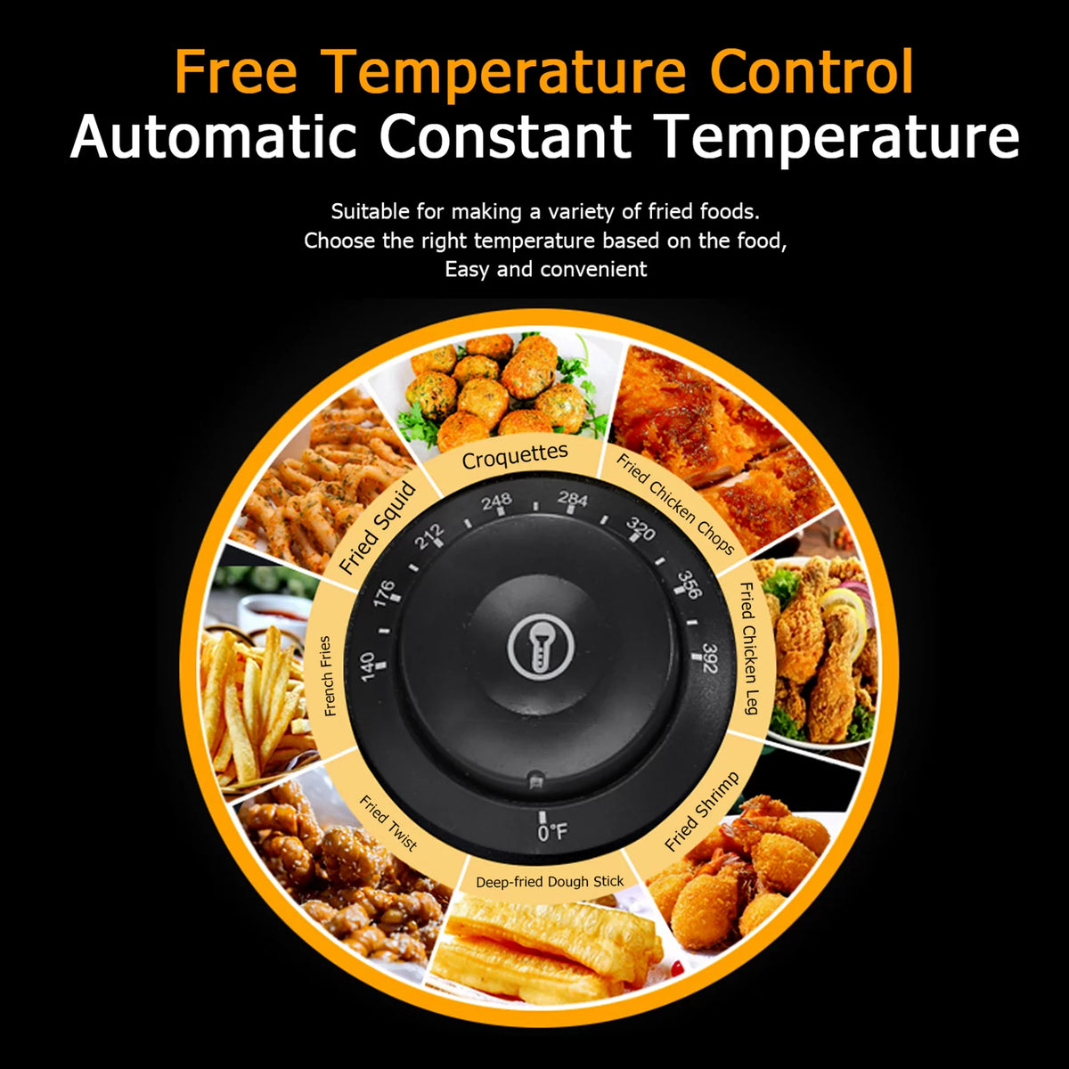 2500W Stainless Steel Deep Fryer with Basket Z39146