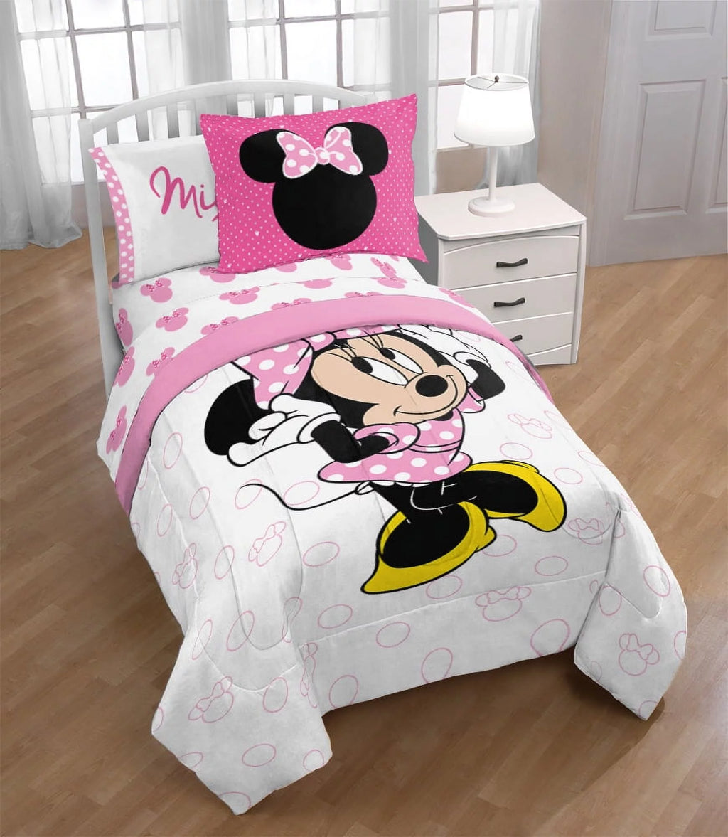 Pink 5 Piece Twin Bed in a Bag G675