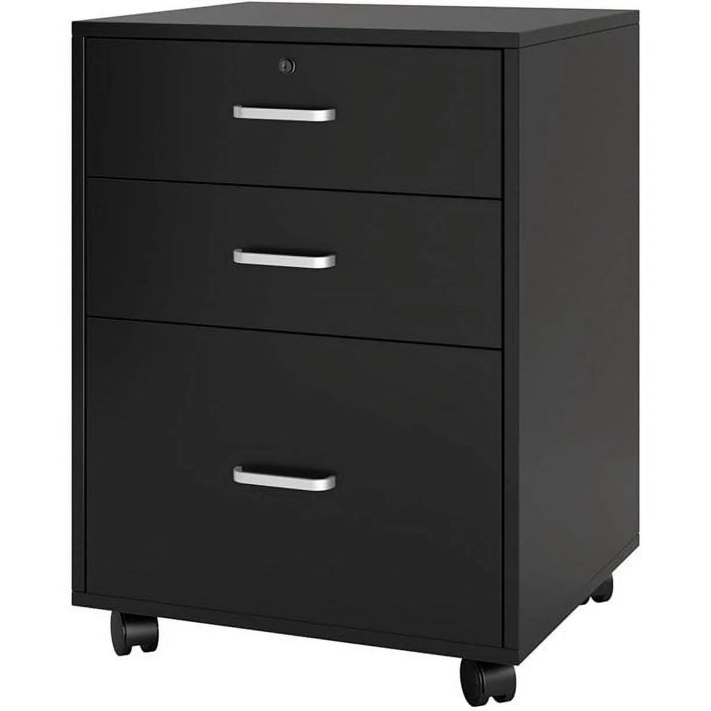 Wooden 3 Drawer Filing Cabinet O234569