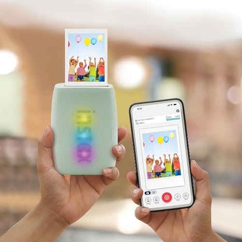 Instax Mini Link 3 Smartphone Printer with 20 Mini Films, Case, Stickers and Photo Cloth W586076