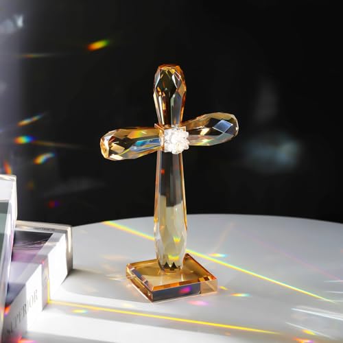 Crystal Standing Cross Decor B545200