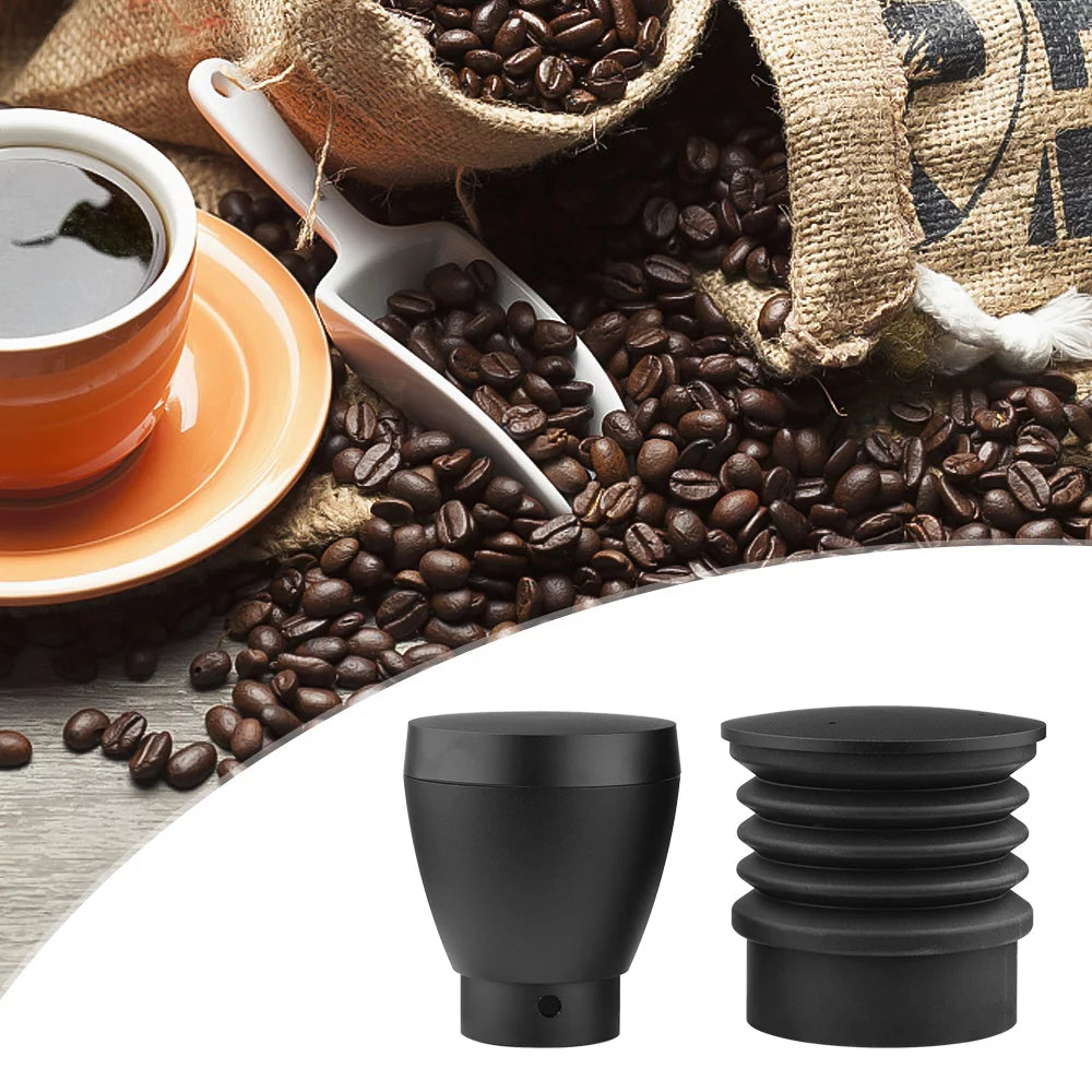 Aluminum Alloy Single Dose Hopper with Silicone Bellow Coffee Grinder Accessories E870