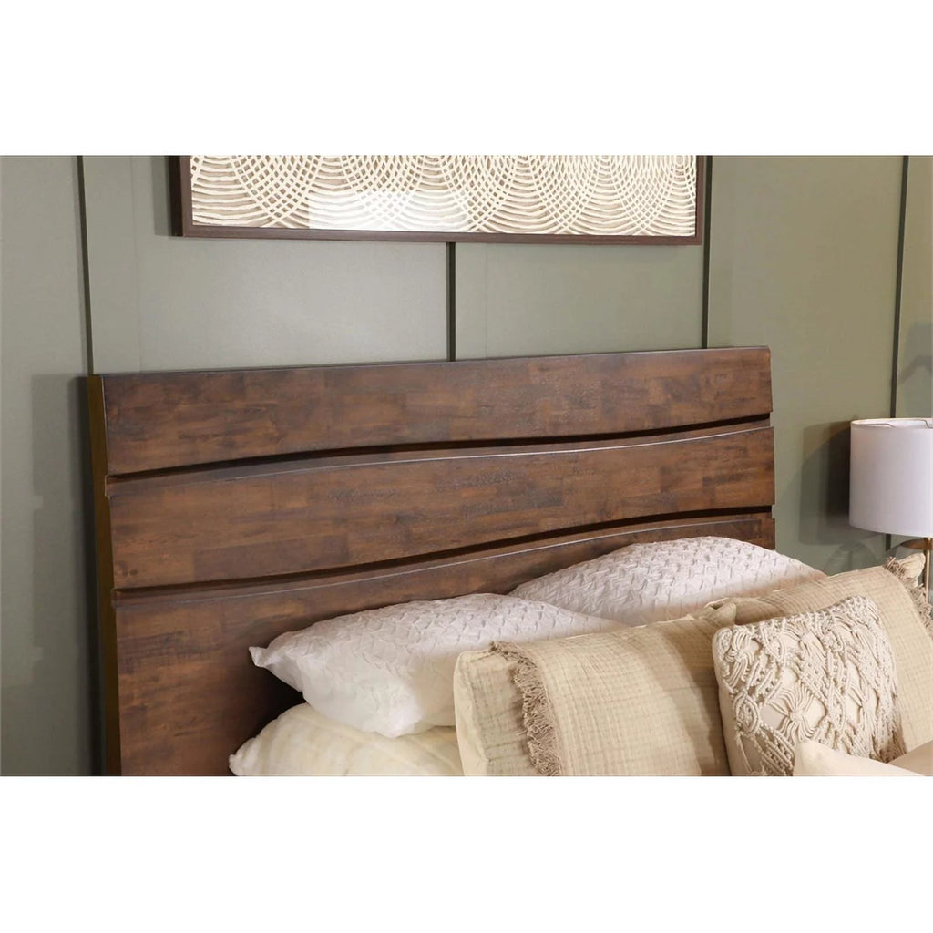 Modern Wood California King Platform Bed H679509