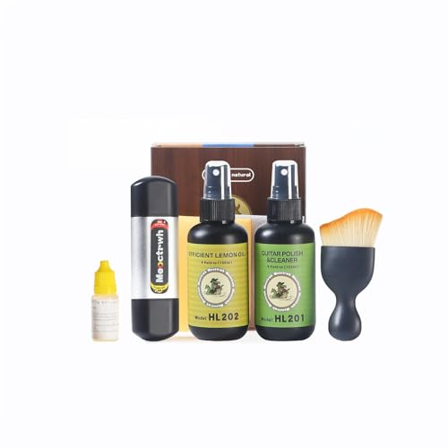 Guitar Cleaning Kit, Fretboard Lemon Oil, Polish and Oil Care T675
