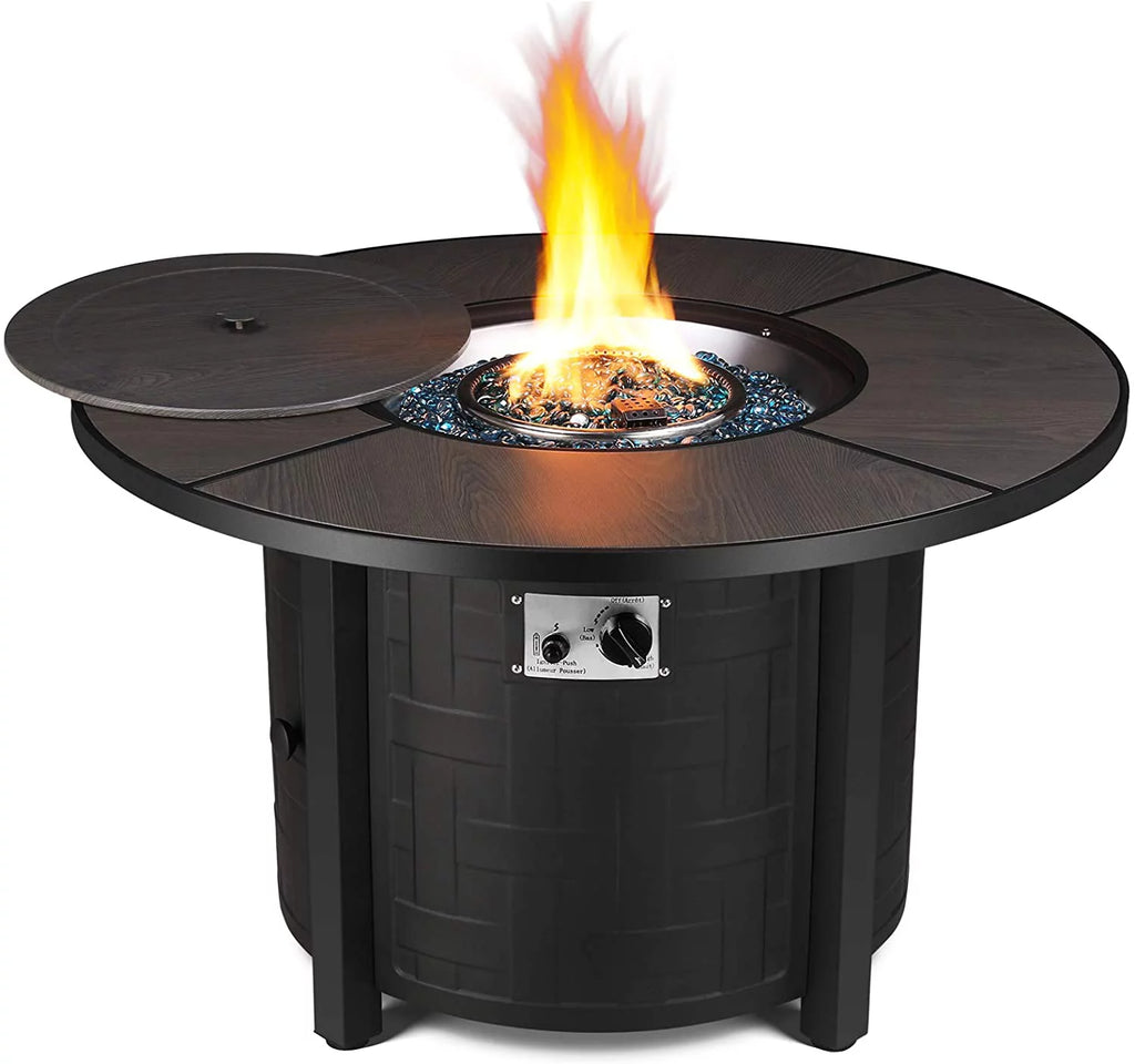 42" Round 50000 BTU Propane Fire Pit Table U632
