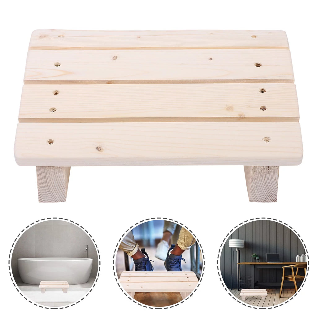 Wooden Foot Rest Stool W56816