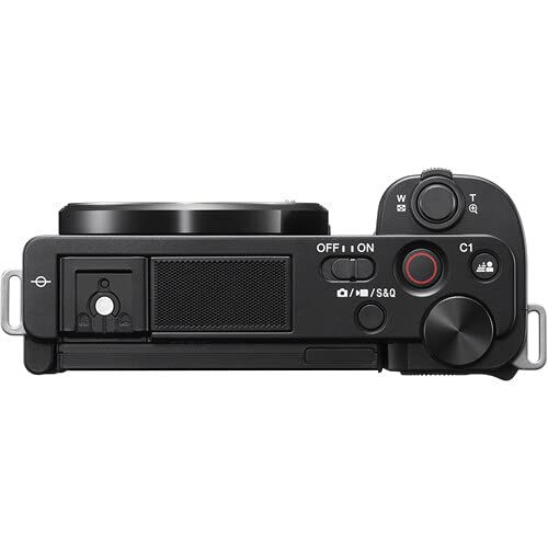 Black Mirrorless Camera with 64GB Memory Card W35676