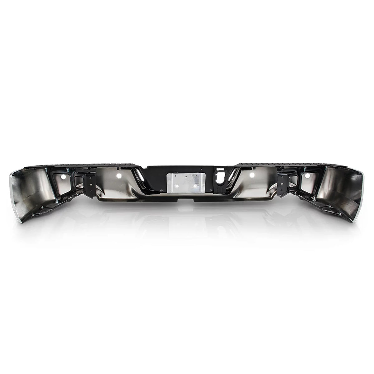 Chrome Rear Bumper Step Pad with Sensor Holes M3533