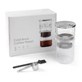 Cold Brew Coffee and Tea Maker, Borosilicate Glass Dripper V169