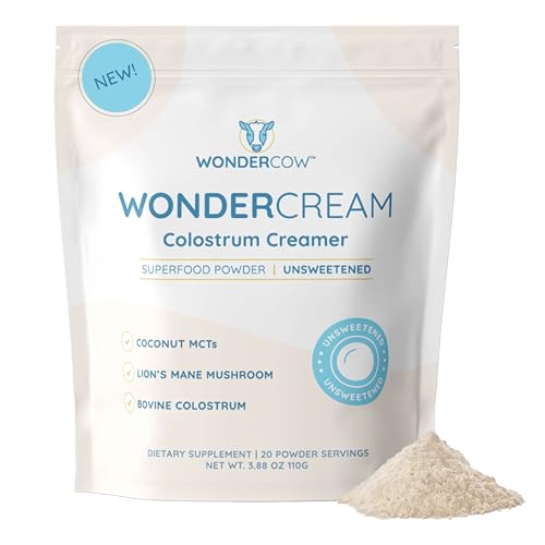 Bovine Colostrum Creamer Supplement Powder with Lions Mane Mushroom & Coconut Milk Powder R75839