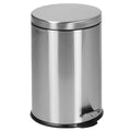 Round Stainless Steel Soft Close Step Trash Can 5.3 Gallons G659001