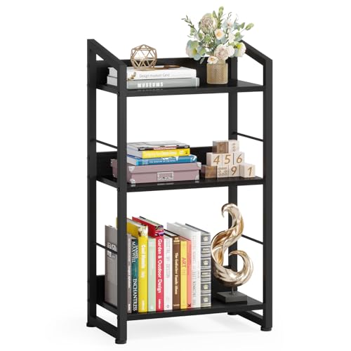 3-Tier Wood Metal Bookshelf E91016
