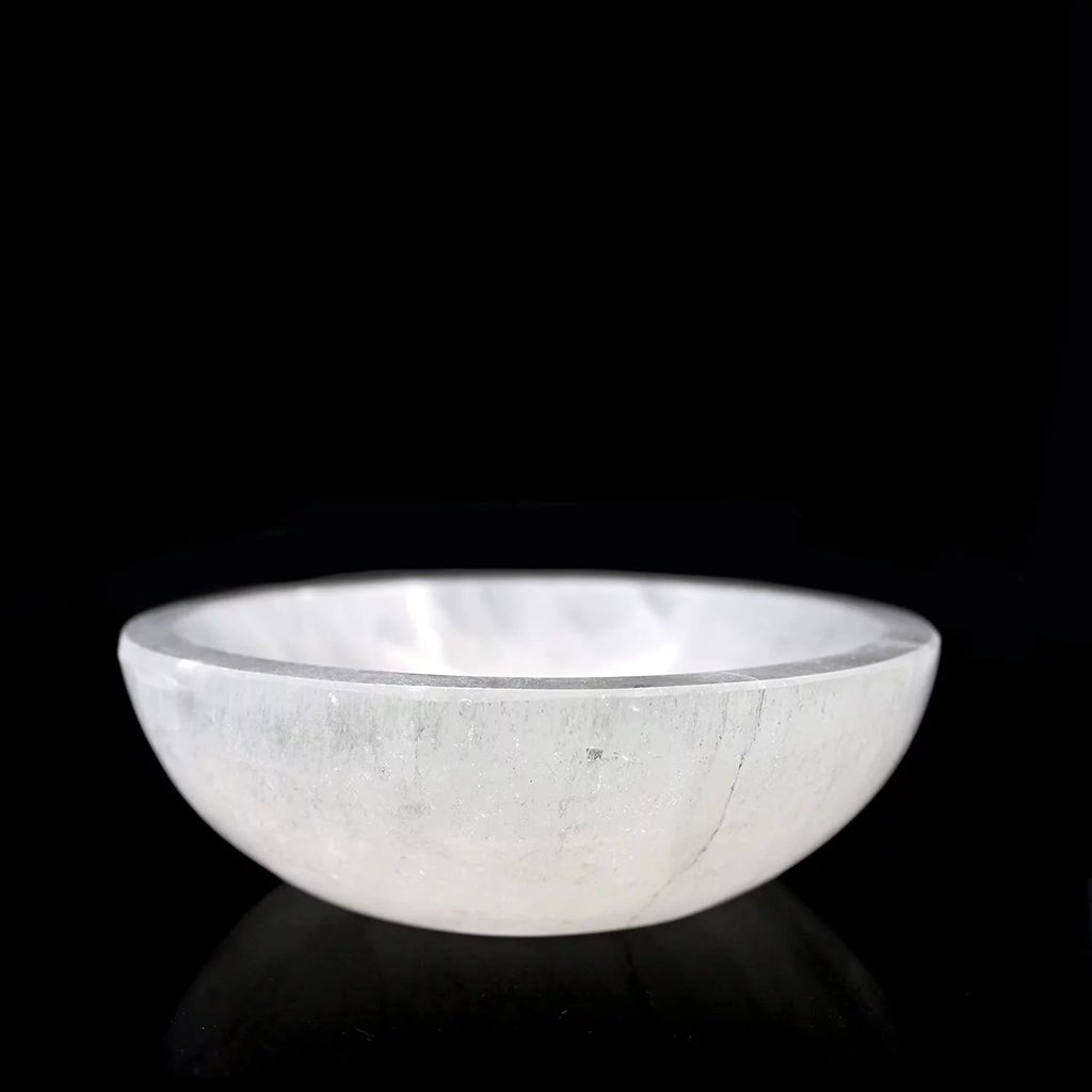 6 inch Selenite Crystal Bowl F91461
