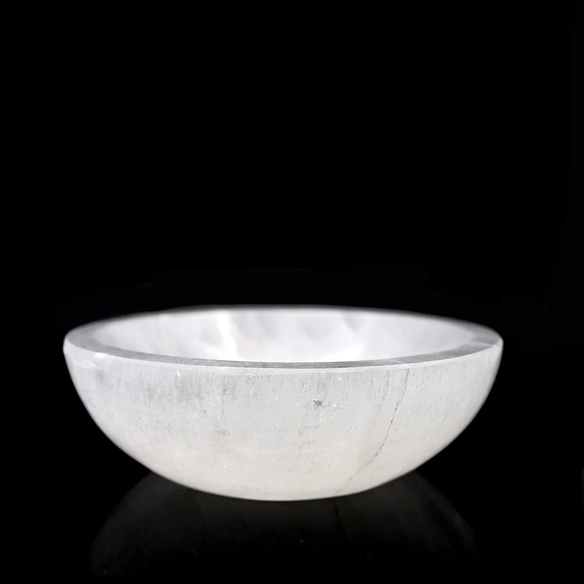 6 inch Selenite Crystal Bowl F91461