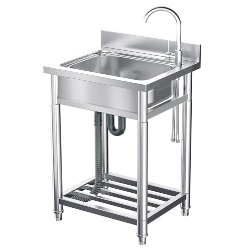 Stainless Steel Single Bowl Utility Sink O580