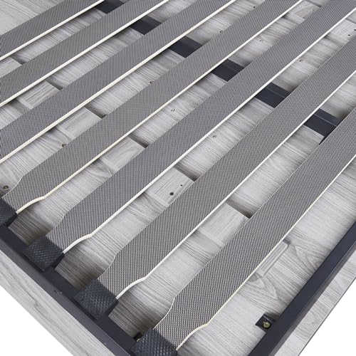 Full Size Gray Murphy Bed X356