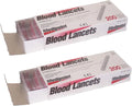 Stainless Steel Lancet 200ct Pack of 2 K3940