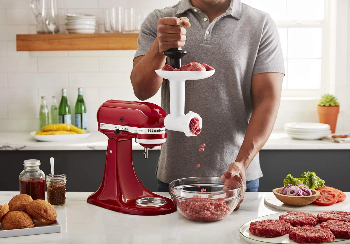 White Food Grinder Attachment P282217