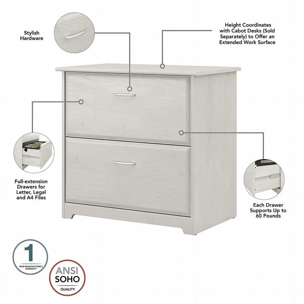 2 Drawer Lateral File Cabinet K3970