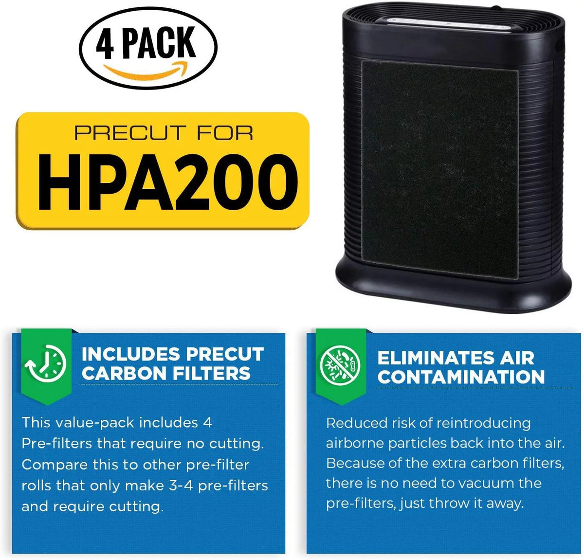 HEPA Filter Replacement 6 Pack Q456