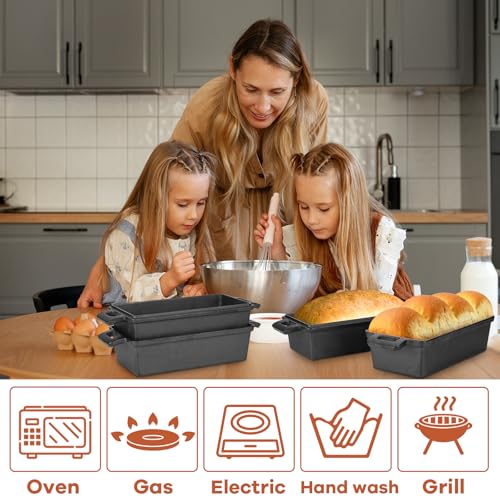 9 x 5 Inch Cast Iron Loaf Pan with Lid I15833