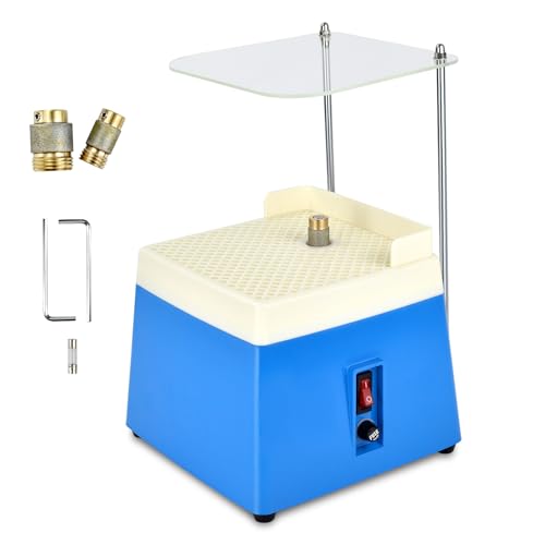 Stained Glass Grinder with Acrylic Baffle Q637
