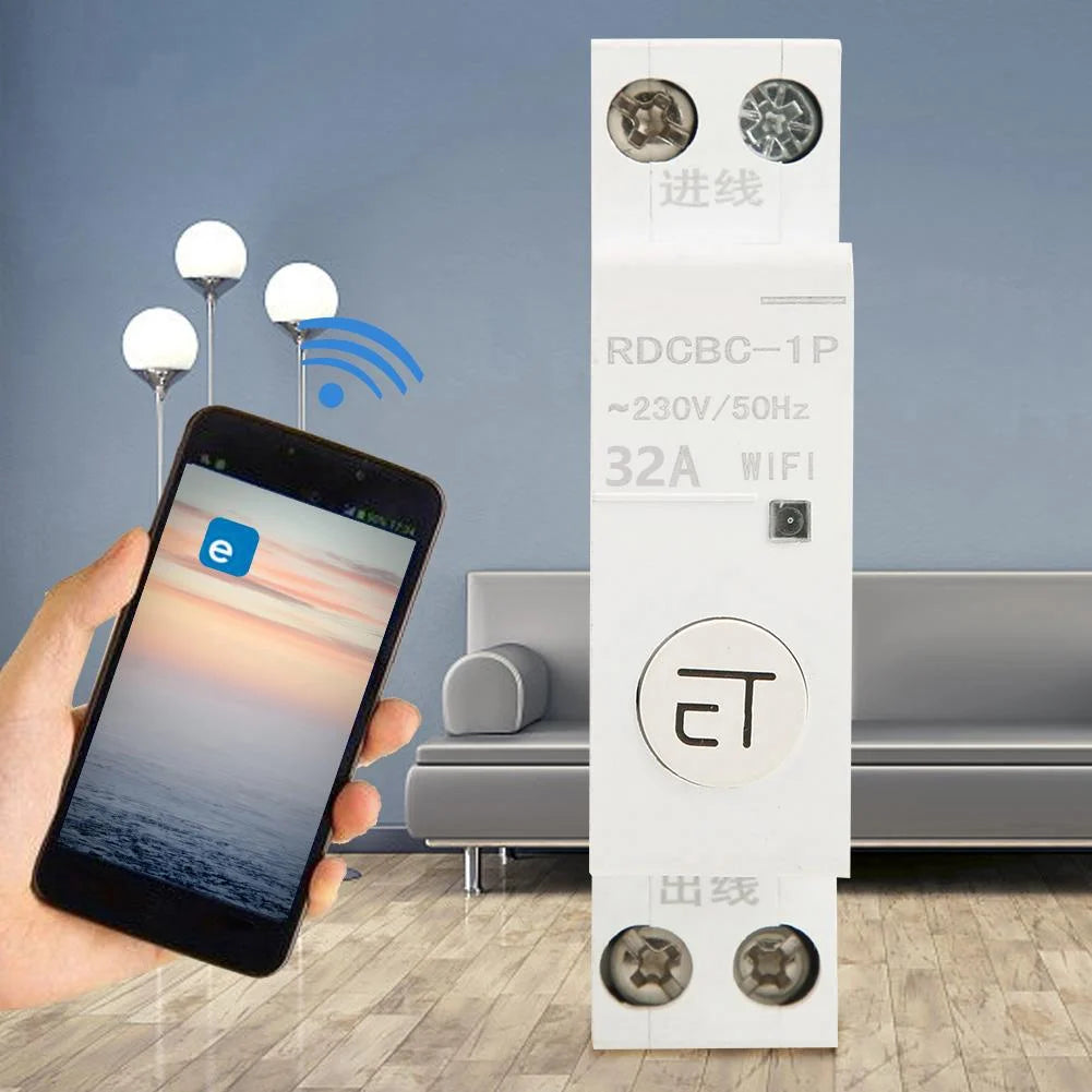 Remote Control WIFI Circuit Breaker 1P 32A A229
