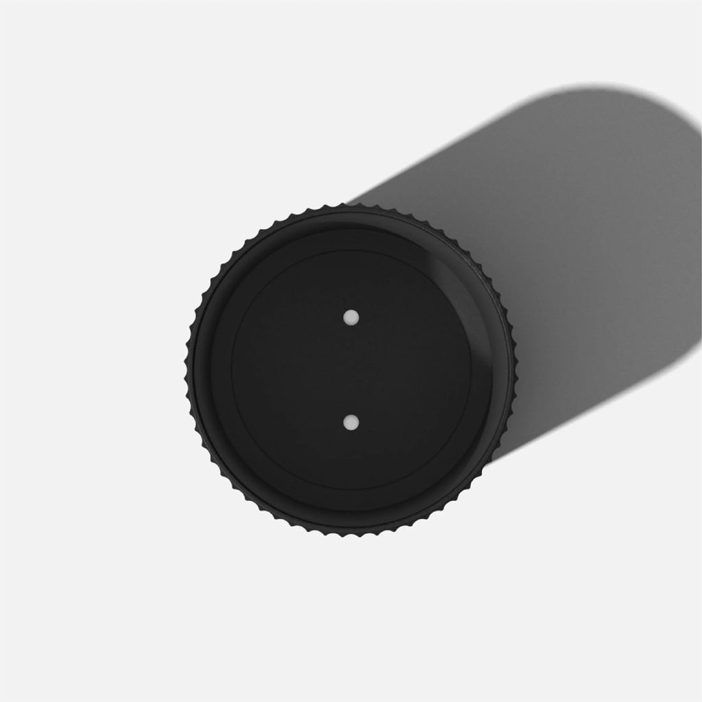 16" Plastic-Stone Planter Black B70182