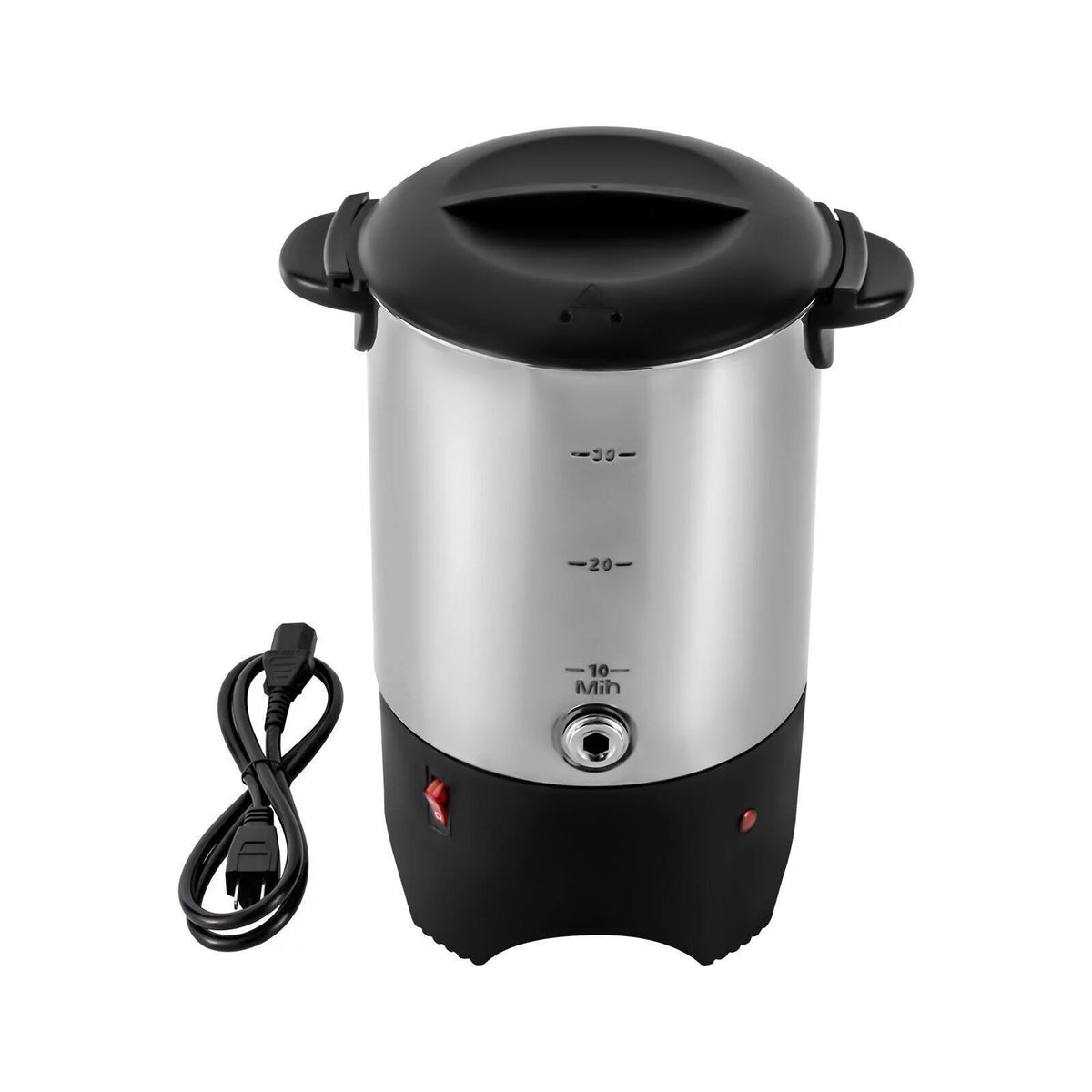 1000W 30 Cup Stainless Steel Electric Coffee Urn V9870