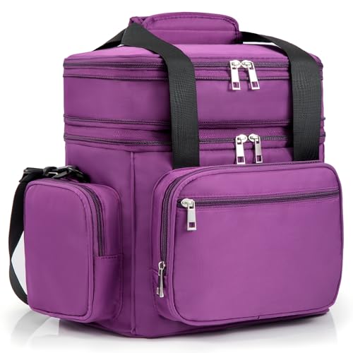 Black 16L Insulated Leakproof Tactical Lunch Box A6087