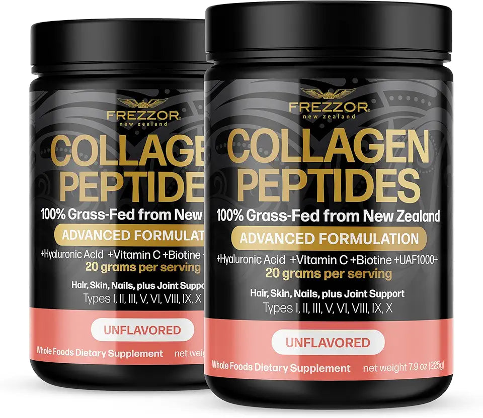 Collagen Peptides Powder Unflavored 450g 2 Jars C7856