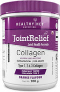 Collagen Peptide Powder Type 1, 2 & 3 with Glucosamine, Chondroitin, MSM 200G Orange X838937